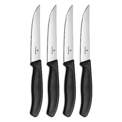 Victorinox Swiss Classic - Juego De 4 Cuchillos Para Carne,