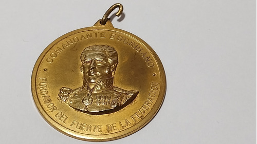 Medalla Comandante Escribano ,fundador Fuerte Federación 