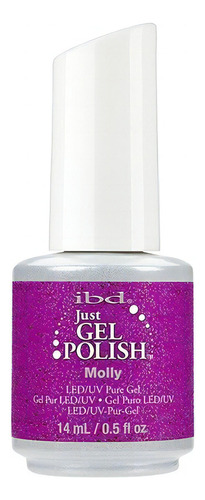 Esmalte de uñas color IBD Just Get Polish de 14mL - Pack de 4 unidades color Molly