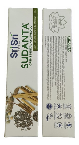 Imagem 3 de 3 de Creme Dental Natural Pasta Dente Vegetariana Para Mau Hálito