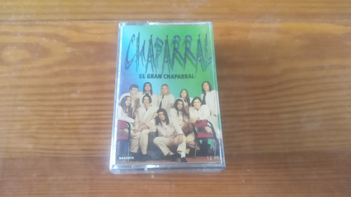 Chaparral  El Gran Chaparral  Cumbia Cassette Nuevo 