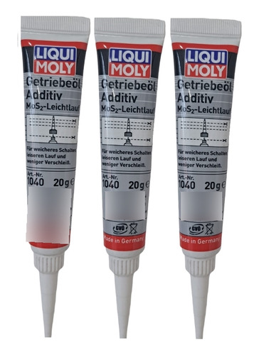 Kit X3 Aditivo Antifriccion Transmision Liqui Moly Getriebe