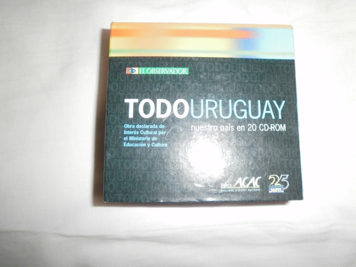 20 Cd Sobre Uruguay, Uno Por Departamento! Del Observador...