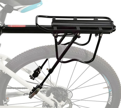 Portaequipajes para bicicleta Alforge, 50 kg, aluminio Quick Connect