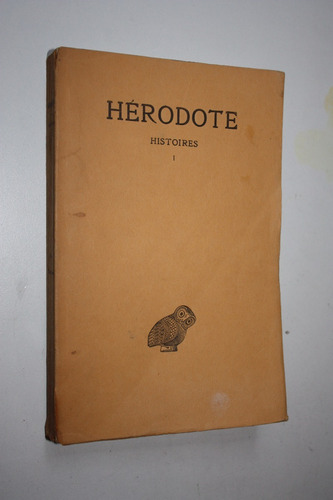 Herodote - Histoires I - Clio - E. Legrand (griego/ Frances)