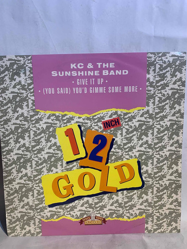 Lp Kc & The Sunshine Band Give It Up Maxi Usa 1988