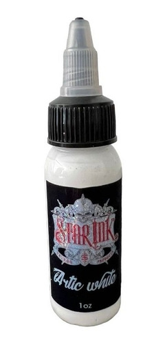 Imagen 2 de 3 de Tinta Blanca Para Tatuajes De 1 0z Stark Ink