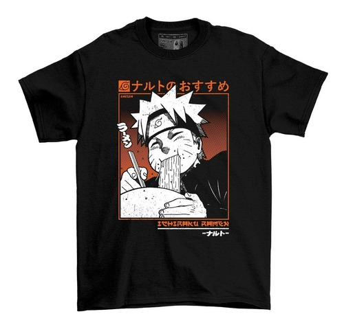 Camiseta Remera Naruto Ramen Manga Anime 
