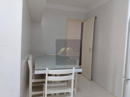 Imagem 6 de 30 de Excelente Apartamento De 4 Dormitórios, 3 Suites, Mobiliado, Pronto Pra Morar, Vista Mar, Guilhermina Em Praia Grande /sp. - Ap1885