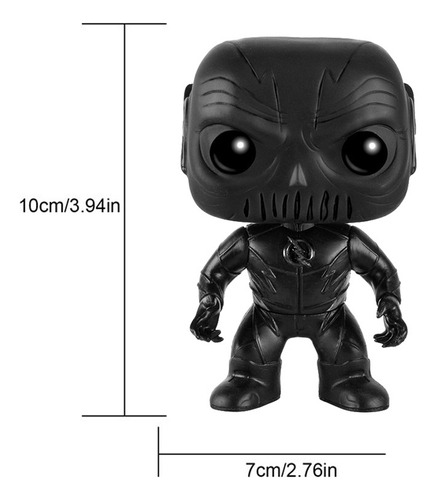 Funko Pop The Flash Dc Comics Zoom 352 Traje Negro Protector