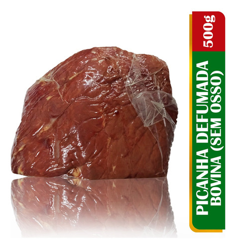 Picanha Bovina Defumada E Temperada Desossada (pedaço) 500g