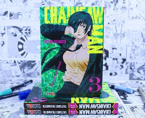 Manga Chainsaw Man Vol. 3 Editorial Ivrea