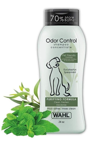 Shampoo Control Olor Para Mascotas Wahl 710ml Elimina Olores