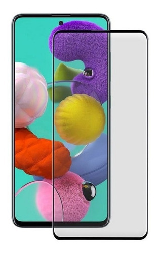 Imagem 2 de 3 de Pelicula De Gel 5d Compativel Samsung Galaxy M62