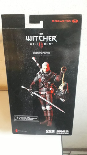 Figura The Witcher Geralt Of Rivia Mcfarlane Wild Hunt Serie (Usado)