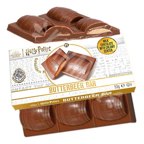 Barra Chocolate Harry Potter Butterbeer Bar Wizarding World