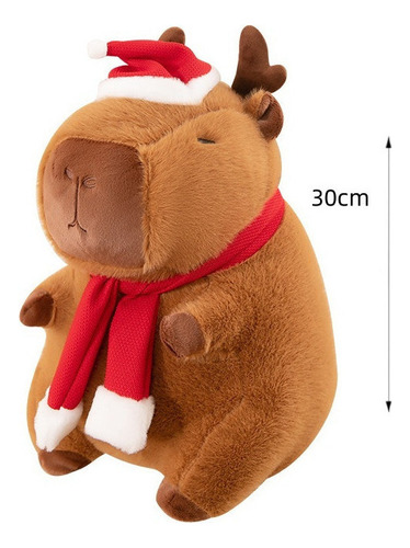 Hu Peluche Juguete Capivara Filó Regalo Navidad 30 Cm A