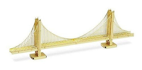 Kit De Modelo Puente Golden Gate Fascinations Metal Earth