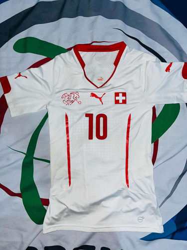 Jersey Selección De Suiza Versión Jugador Wc14 ¡imperdible!