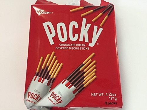 Glico Pocky Chocolate Japonés Pack 9 Unidades