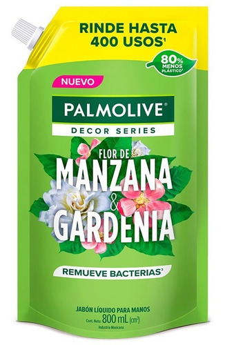 Jabón Líquido Para Manos Palmolive Decor Series Envase 800ml