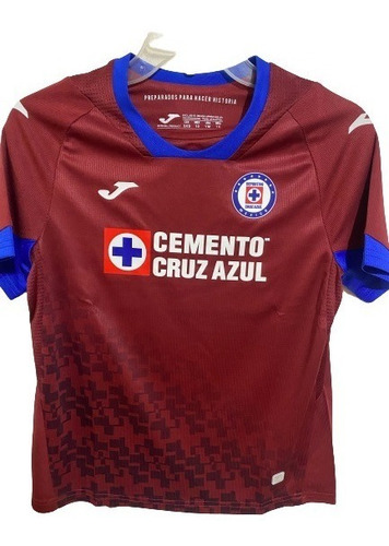 Jersey Joma Cruz Azul Original 2021 3era Visitante De Niño