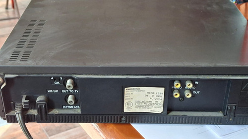 Panasonic Hd Pv-2004 Videocassette Recorder -oferta (Usado)