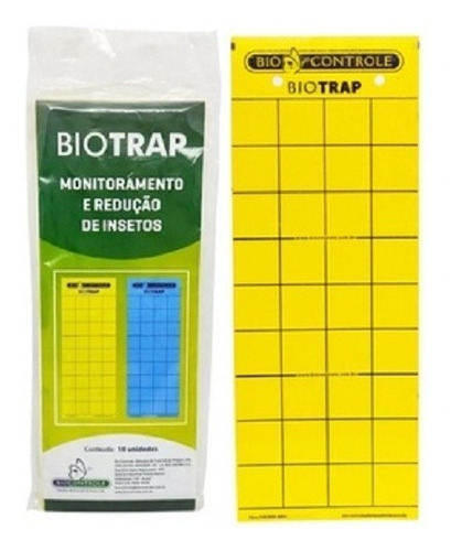 Armadilha Para Insetos Biotrap Amarela Monitoramento Insetos