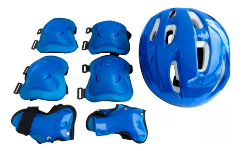 Kit Super Proteção Radical Azul Tamanho G 411300 - Bel Fix