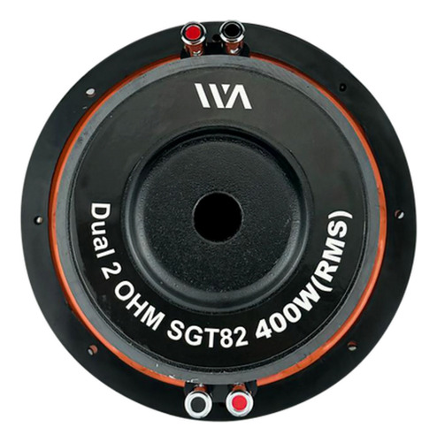 Subwoofer 8 PuLG 400wrms Sargento Sgt82 War Audio Color 2 Ohms/sgt82