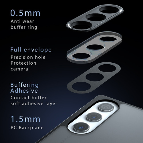 Funda Transparente Para Zte Nubia Redmagic 10 Air 10 Pro+ / 10 Pro / 9 Pro + 2 Micas De Pantalla