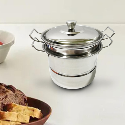 Frying Pan And Soup Pot Multipurpose Easy Argent Soup Pot