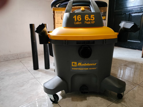 Aspiradora Koblenz Contractor Series 16 Galones Amarillo (Usado)