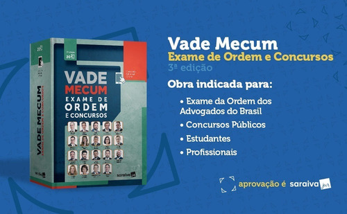 Livro Vade Mecum Exame De Ordem - 3 Edição 2021