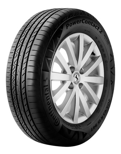 1 Llanta Powercontact 2 Continental Medida 195/55r16 87h Sl