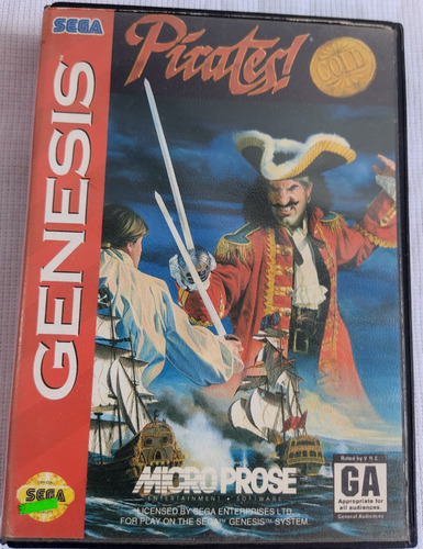 Pirates Gold Original Para Sega Genesis En Recuerdos Cg