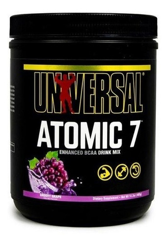 Suplemento universal em pó Pre Workout Atomic 7