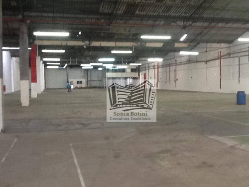 Imagem 2 de 11 de Galpão Para Alugar, 8300 M² Por R$ 90.000,00/mês - Jardim Barrionuevo - Diadema/sp - Ga0003