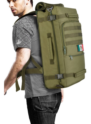 Mochila Campismo Tactica Militar 3 En 1 / Equipaje De Mano