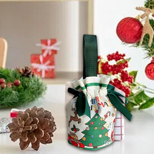 4 Bolsa De Regalo De Navidad, Calcetín De Navidad,