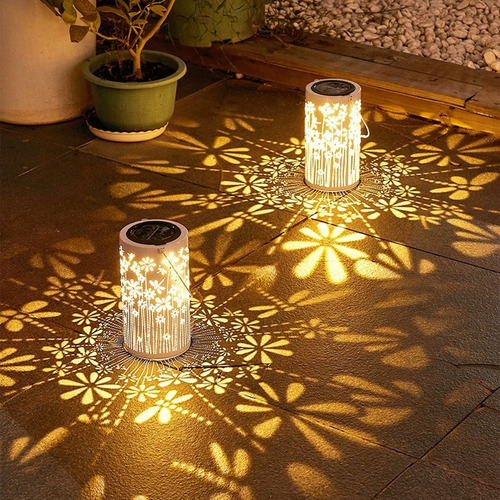 F Solar Lanterns, Linterna Colgante Para Exteriores, Hollowe