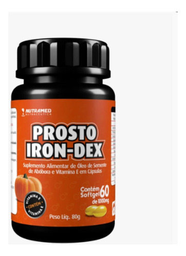Prosto Iron-dex  Aceite De Semilla De Calabaza + Vitamina E 