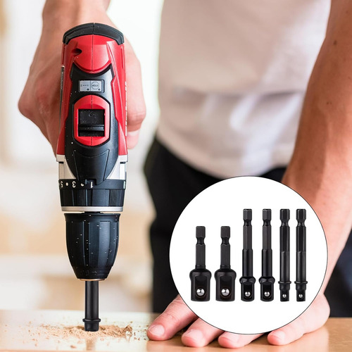 Juego De Adaptadores Impact Socket De 6 Piezas, Disco De Imp
