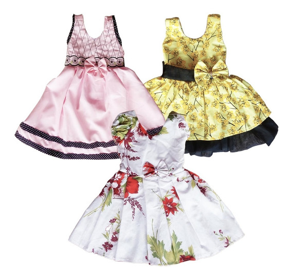 vestido infantil atacado mercado livre