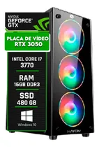 Comprar Cpu Pc Gamer Intel I7 3770 Rtx 3050 Ram 16gb Ddr3 Ssd 480gb