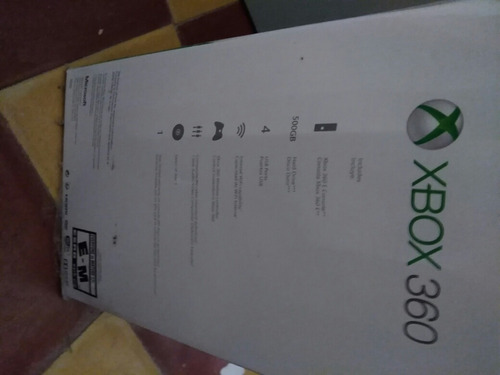 Xbox 360 500 Gm Si Destrabar Y 3 Juegos Todo Andando Impecab