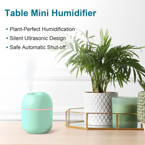 Humidificador Portátil Pequeño, Humidificador De Escritorio