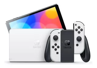 Nintendo Switch Oled 64gb Color Blanco Y Negro Nuevo