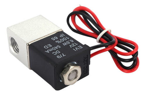 Electroválvula Dc12v, 1/4 De Pulgada, 2 Vías, Normalmente Ce