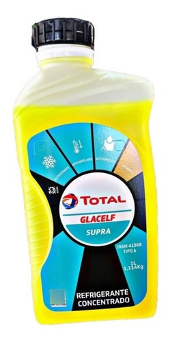 Liquido Refrigerante Elf Total Glacelf Supra De 1 Litro 